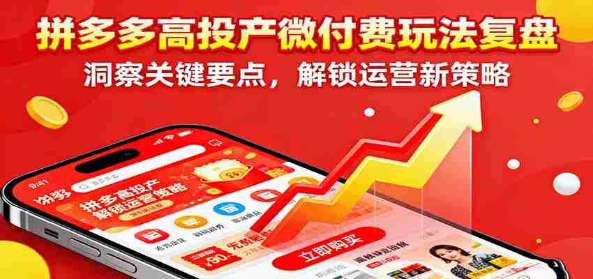 eulxovhofdq.jpg 拼多多高投产微付费玩法复盘,洞察关键要点,解锁运营新策略