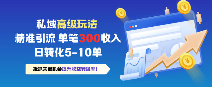 4bihdo3cfpp.jpg 私域高级玩法,精准引流,单笔3张收益,日转化5-10单