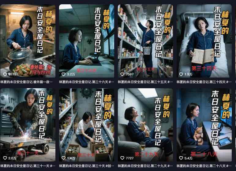 eaiecvbjptq.jpg 十个作品涨粉近20W!用AI制作末日安全日记连载,日入4位数,评论区爆肝求更新(附详细步骤)